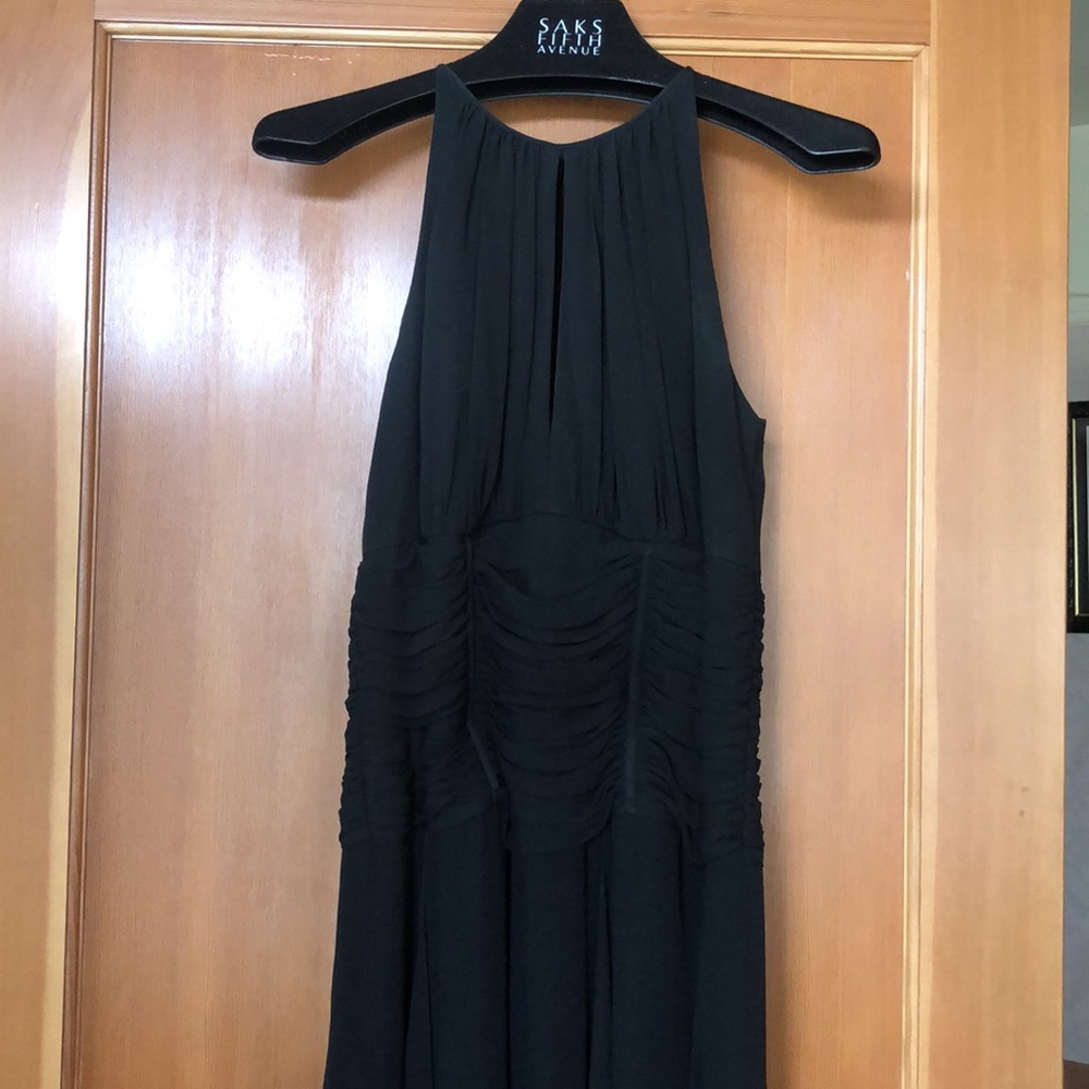 Carmen Marc Valvo Signature cocktail dress.